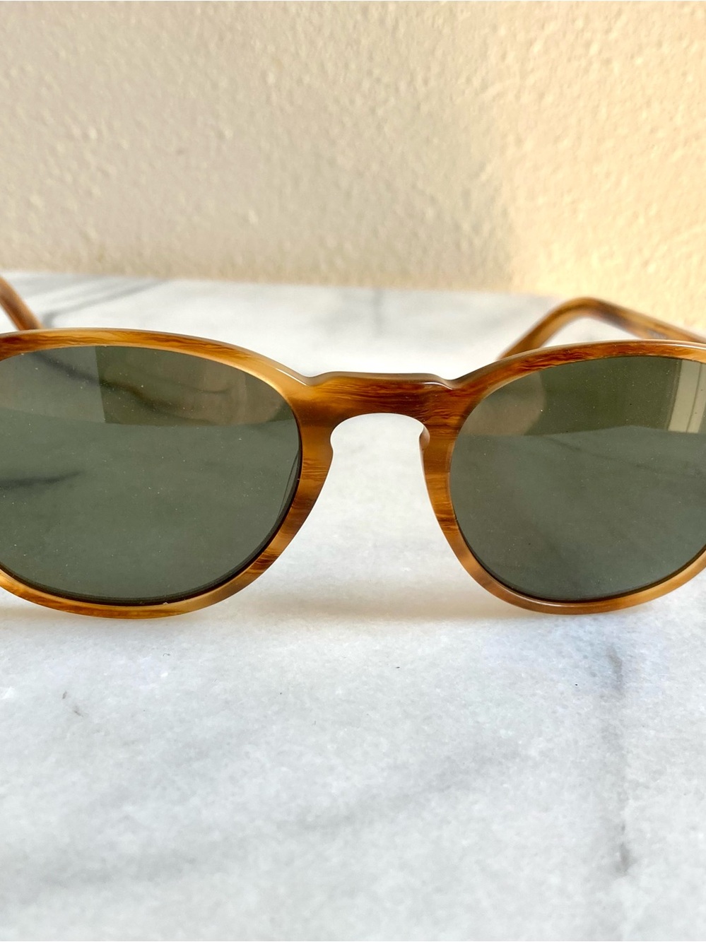 FRAME ONLY Warby Parker Downing M 270 English Oak Matte FRAMES ONLY 48-21-140